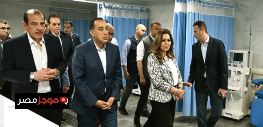 رئيس الوزراء يزور مبنى الغسيل الكلوي الجديد في مستشفى العريش العام لتحسين خدمات الصحة