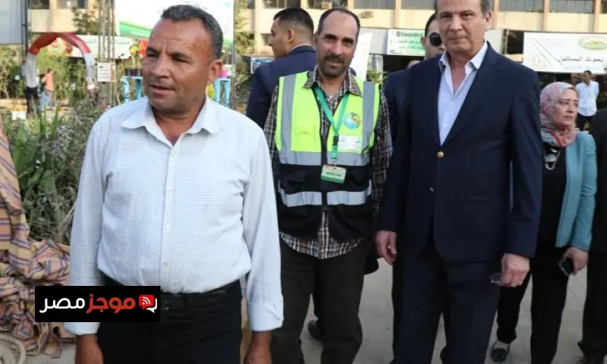 وزير الزراعة يقوم بجولة في معرض زهور الربيع ويُثني على الحضور الجماهيري الكبير