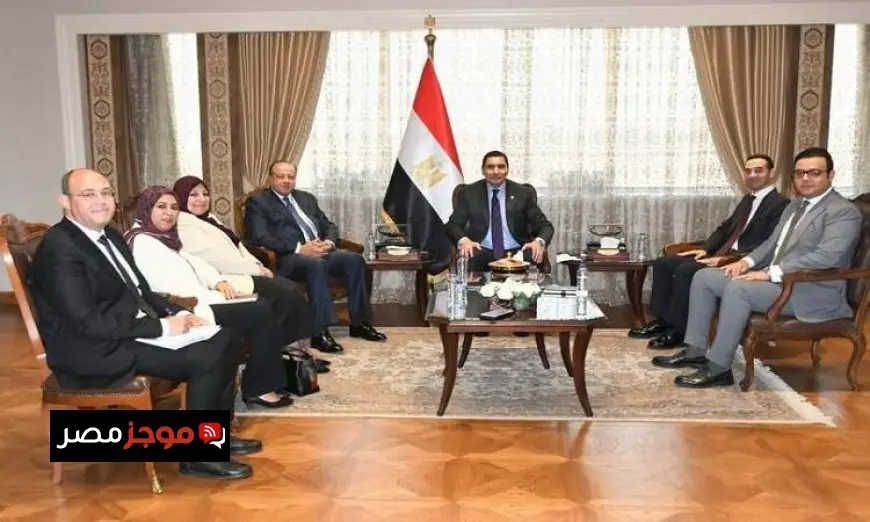 وزير الشباب والرياضة يناقش التعاون مع رئيس الجهاز المصري للملكية الفكرية
