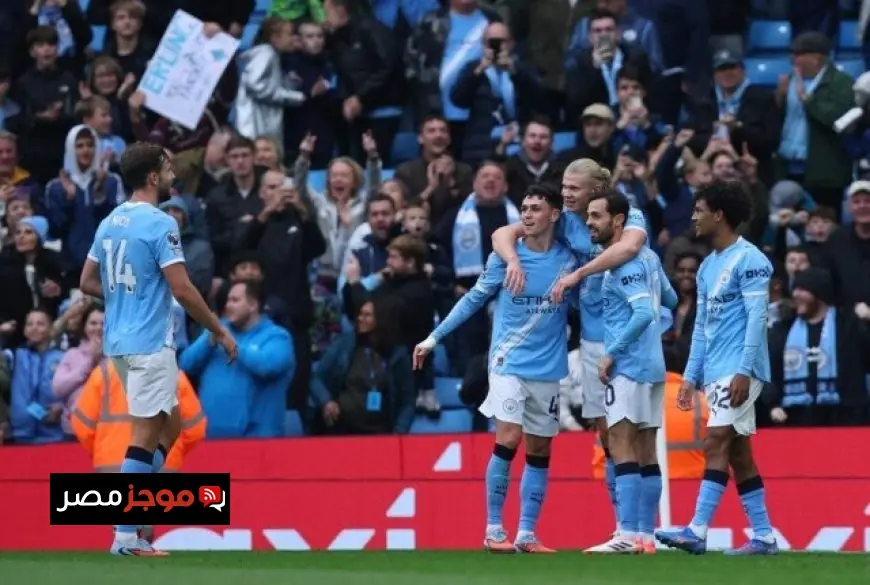 تابع البث المباشر لمباراة مانشستر سيتي ضد بيرنلي في الدوري الإنجليزي الممتاز