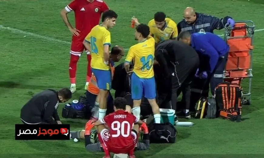 إصابة بالغة لمحمد خطاري نجم الإسماعيلي خلال مباراة مثيرة ضد مودرن سبورت فيديو
