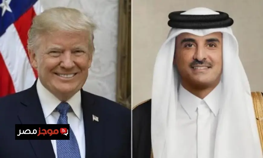 أمير قطر والرئيس الأمريكي يناقشان هاتفياً تطورات اتفاق وقف إطلاق النار