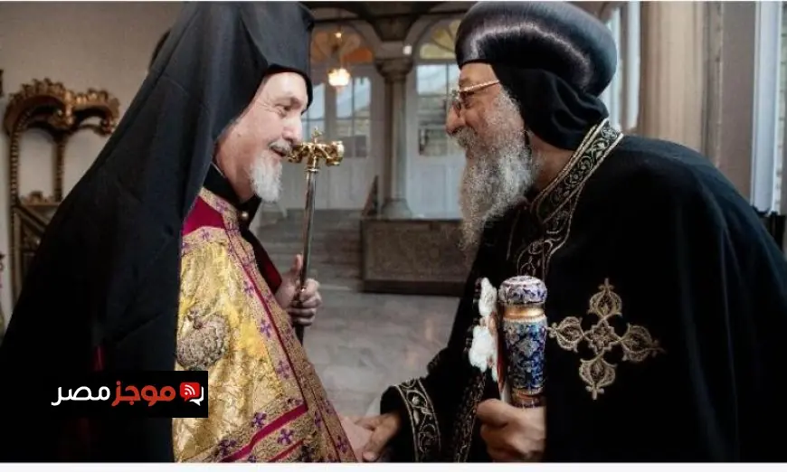 البابا تواضروس يلتقي برثلماوس الأول خلال زيارته لمقر البطريركية المسكونية في إسطنبول