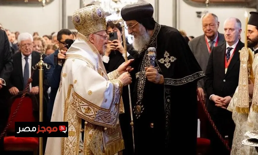البابا تواضروس يشارك في القداس البطريركي في مقر كرسي القسطنطينية