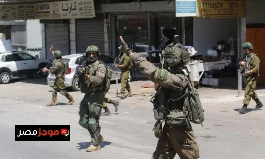 الاحتلال الإسرائيلي يشن هجومًا على مدينة نابلس وبلدة سردا