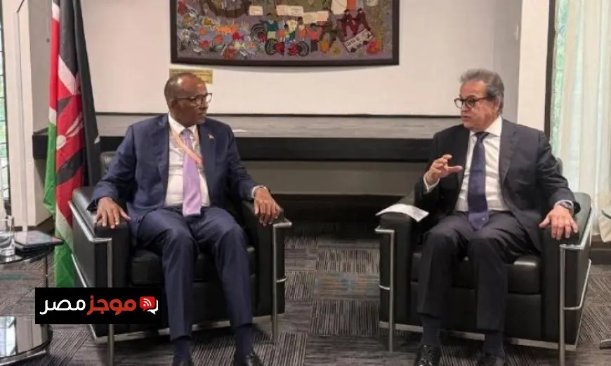 وزير الصحة المصري يلتقي نظيره الكيني لتعزيز التعاون الصحي وتبادل التجارب الطبية