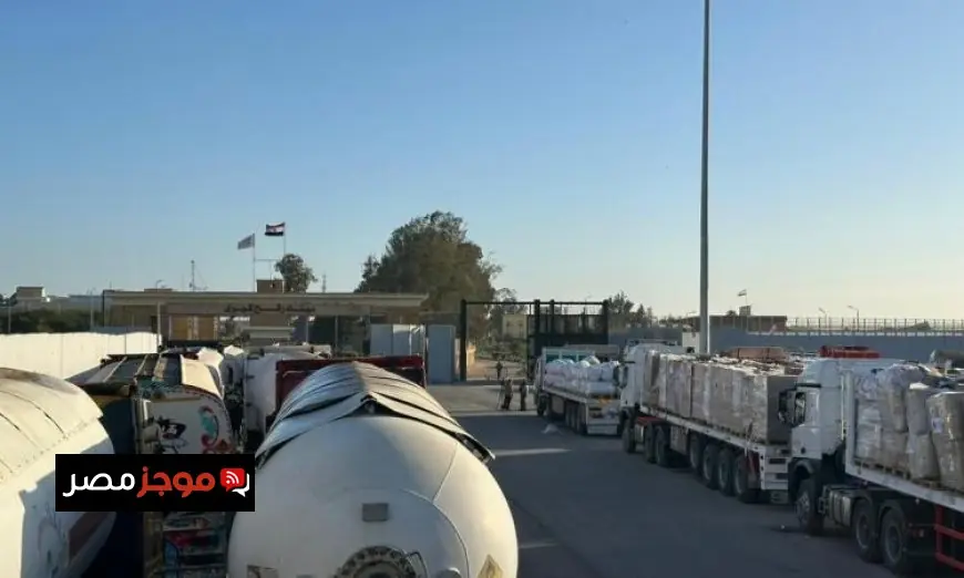 قافلة زاد العزة 184 تصل غزة لتقديم الدعم للفلسطينيين