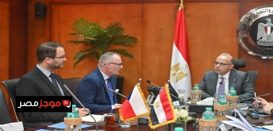وزير الاستثمار يلتقي سفير التشيك لدعم الشراكة الاستثمارية والتجارية ونقل التكنولوجيا المتطورة