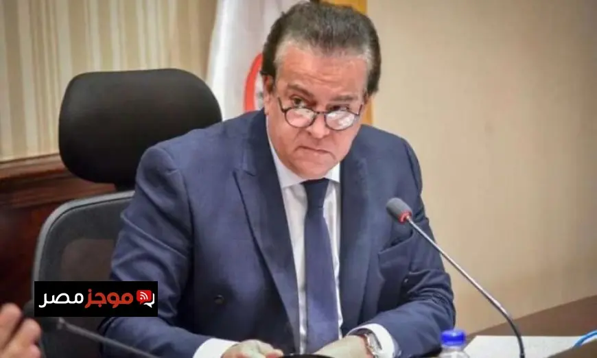 وزير الصحة يراجع آخر تطورات المشاريع الإنشائية مع رئيس شركة وادي النيل