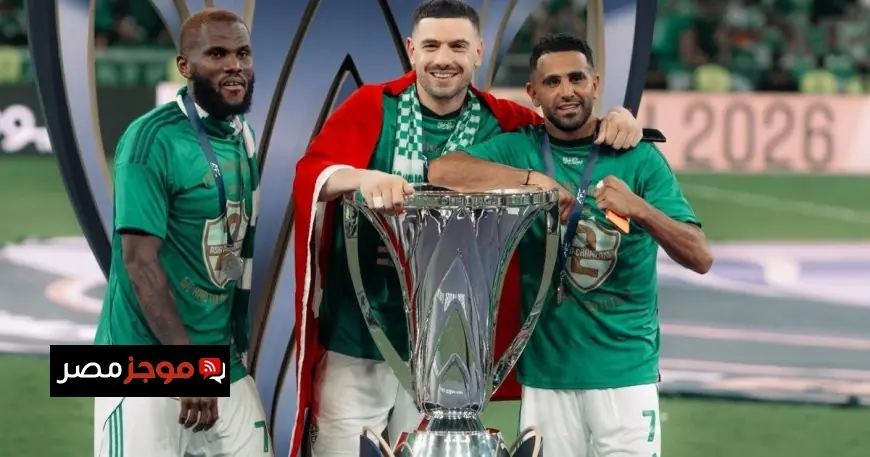 محرز يتألق في تشكيل الأهلي بطل آسيا لمواجهة النصر في دوري روشن