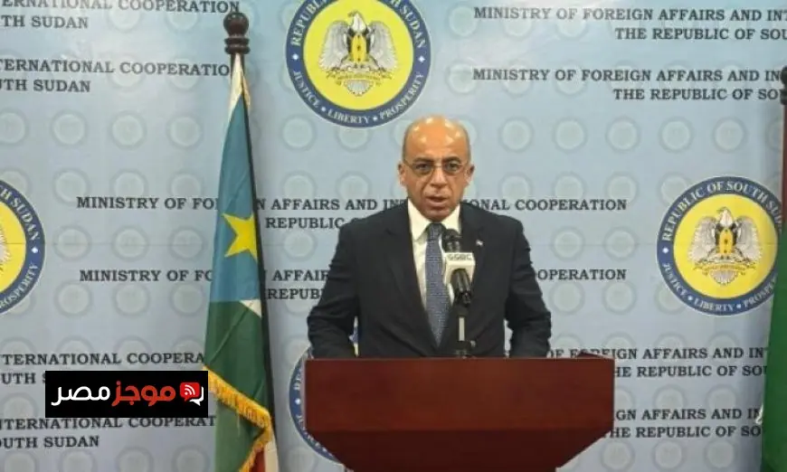 سفير مصر في جوبا يبحث تعزيز التعاون مع وزير الثروة الحيوانية في جنوب السودان