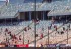 جماهير الأهلي تجهز تيفو تاريخي ثلاثي الأبعاد قبل قمة الزمالك