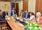 الغمراوي يلتقي سفير السويد لتعزيز التعاون والشراكة الاستراتيجية بين البلدين