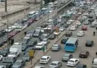 كثافات مرورية متحركة في شوارع القاهرة والجيزة اليوم الأثنين