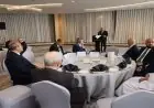 وزير النقل يجتمع برؤساء وفود اتحادات غرف التجارة والصناعة والزراعة في الدول العربية