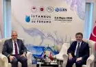 سويلم ووزير الزراعة والغابات التركي يتناولان أفق التعاون في مجال الموارد المائية