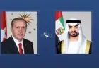 رئيسا الإمارات وتركيا يناقشان هاتفياً المستجدات الإقليمية الهامة