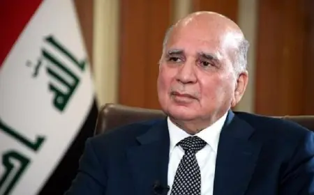 وزير خارجية العراق يؤكد دعم بغداد للحلول السلمية والاستقرار خلال لقاءه بنظيره الإيراني