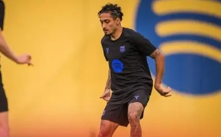 برشلونة يرحب بعودة رافينيا ولاعب شاب في مواجهة أوساسونا