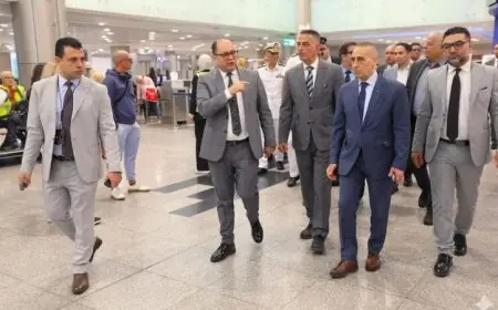 جولة تفقدية لللجنة العليا للتفتيش الأمني والبيئي في مطار القاهرة الدولي