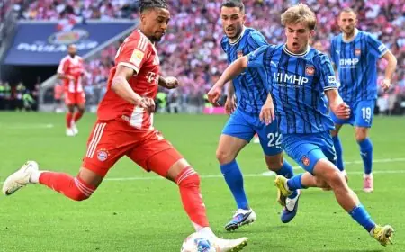 أوليس يتألق وينقذ بايرن ميونيخ من الهزيمة أمام قاع الدوري الألماني
