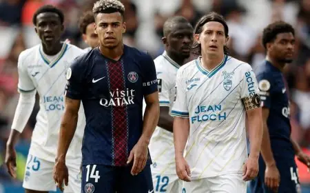 باريس سان جيرمان يخفق في مواجهة لوريان ولانس ي revive آماله في الدوري