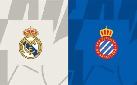 موعد مباراة ريال مدريد ضد إسبانيول في الدوري الإسباني والقنوات الناقلة المباشرة