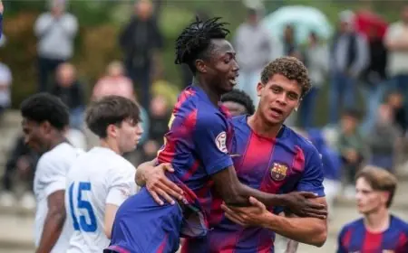برشلونة يتخذ قراراً حاسماً بشأن حمزة عبد الكريم بعد تألقه في الهاتريك
