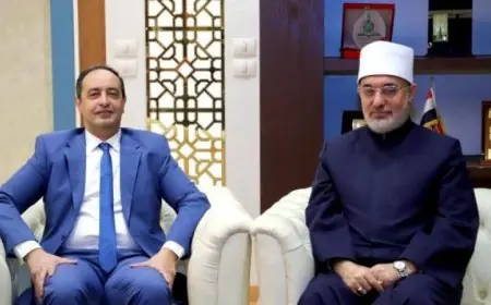 المفتي ومدير صندوق مكافحة الإدمان يتباحثان سبل تعزيز جهود مواجهة تعاطي المخدرات