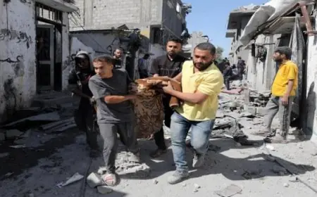 استشهاد فلسطيني في قصف الاحتلال الإسرائيلي شمال غزة