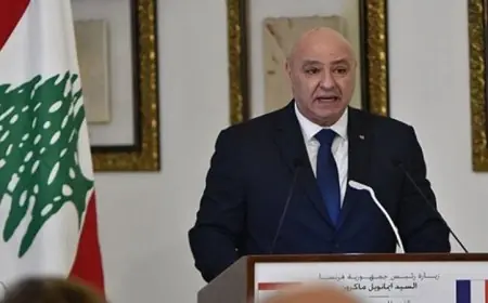 الرئيس اللبناني يدعو لإعادة الجيش كالقوة الوحيدة المسؤولة عن الأمن في الجنوب