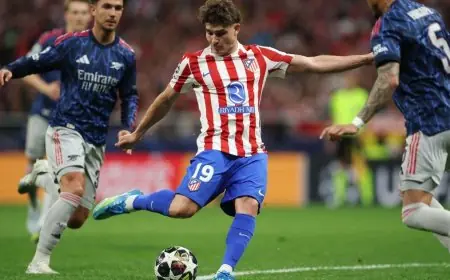 سيميوني يحدث تغييراً مزدوجاً في تشكيلة أتلتيكو مدريد لمواجهة أرسنال