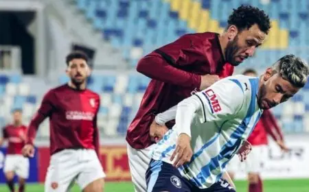 التعادل يشعل الشوط الأول بين بيراميدز وسيراميكا كليوباترا في الدوري الممتاز فيديو