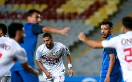 زمالك وسموحة يتعادلان سلبياً في الشوط الأول بالدوري الممتاز