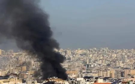 غارات جوية وقصف مدفعي إسرائيلي يضرب النبطية وجنوب لبنان