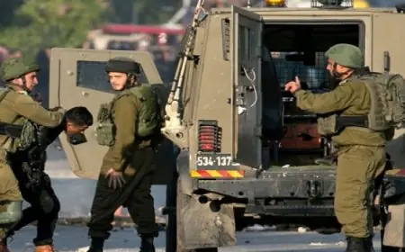 اقتحام قوات الاحتلال الإسرائيلي لبيت لحم واعتقال 8 فلسطينيين في نابلس