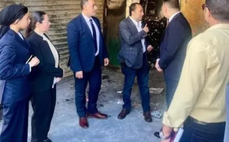 النيابة الإدارية تحقق في حريق الجيزة الذي أدى لإصابة طالبات في موقع الحادث