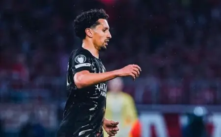 ماركينيوس يتجاوز إنجاز روبرتو كارلوس ويخطف الأضواء في تاريخ البرازيل بدوري أبطال أوروبا