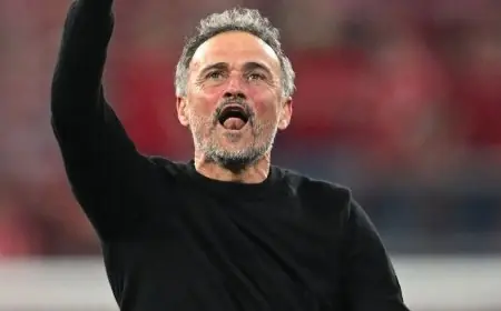 لويس إنريكي يعتبر تأهل باريس سان جيرمان لنهائي دوري أبطال أوروبا إنجازاً استثنائياً