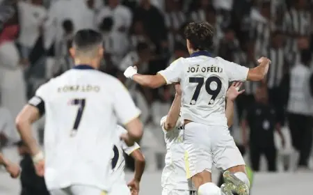 جواو فيليكس يتألق بتسجيل هدفين ليقود النصر لتفوق مثير على الشباب