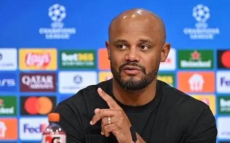 كومباني يعبر عن ألم الخروج من دوري أبطال أوروبا ويؤكد العودة الأقوى للفوز باللقب