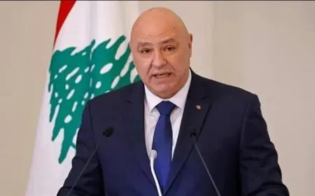 رئيس لبنان يدعو أوروبا للضغط على إسرائيل من أجل وقف شامل لإطلاق النار