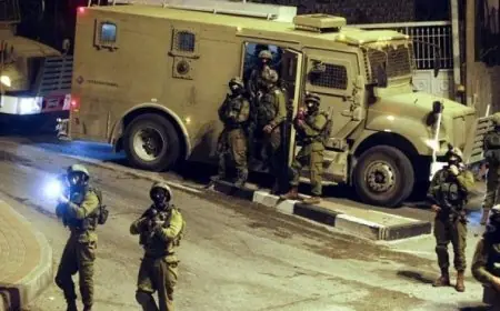 قوات الاحتلال الإسرائيلي تشن هجومًا على الفلسطينيين في منطقة جنوب بيت لحم