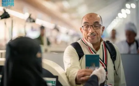 مطار الأمير محمد بن عبد العزيز يستقبل أولى رحلات حجاج مصر في موسم الحج 2023