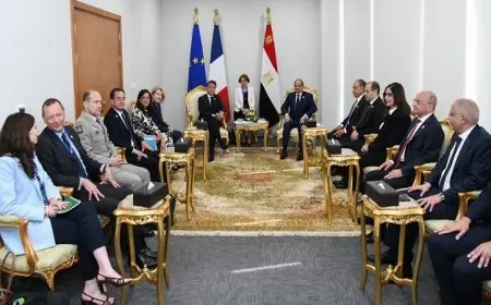 مباحثات الرئيس السيسي مع الرئيس الفرنسي تؤكد مكانة مصر الإقليمية والدولية