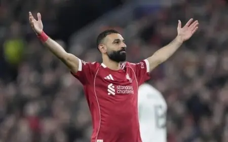 محمد صلاح يطمح لتحقيق المزيد مع ليفربول ويتمنى تناول العشاء مع نجم الراب