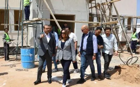 عوض تطلع على مشروع وحدة احتجاز المضبوطات ومركبات التكهين في الخانكة بالقليوبية