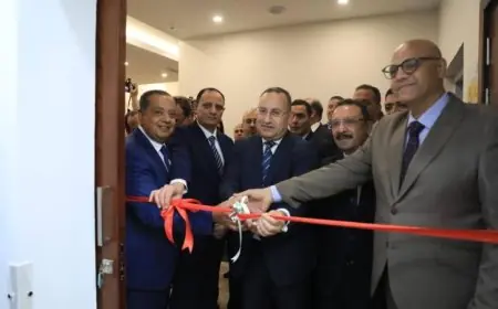 محافظ الإسكندرية ورئيس الجامعة يفتتحان مشاريع صحية جديدة في قنصوة
