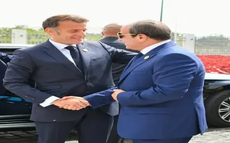 زيارة ماكرون التاريخية للإسكندرية تتصدر أخبار الوكالة اللبنانية للإعلام