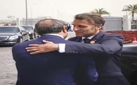 ماكرون يشارك فيديو لزيارته الإسكندرية على إكس ويعبر عن شكره